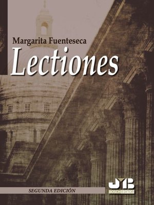 cover image of Lectiones